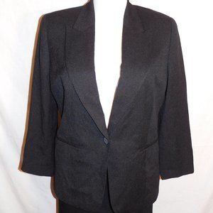 Size 2 (Large) Chicos Black Long Slv Jacket NWOT